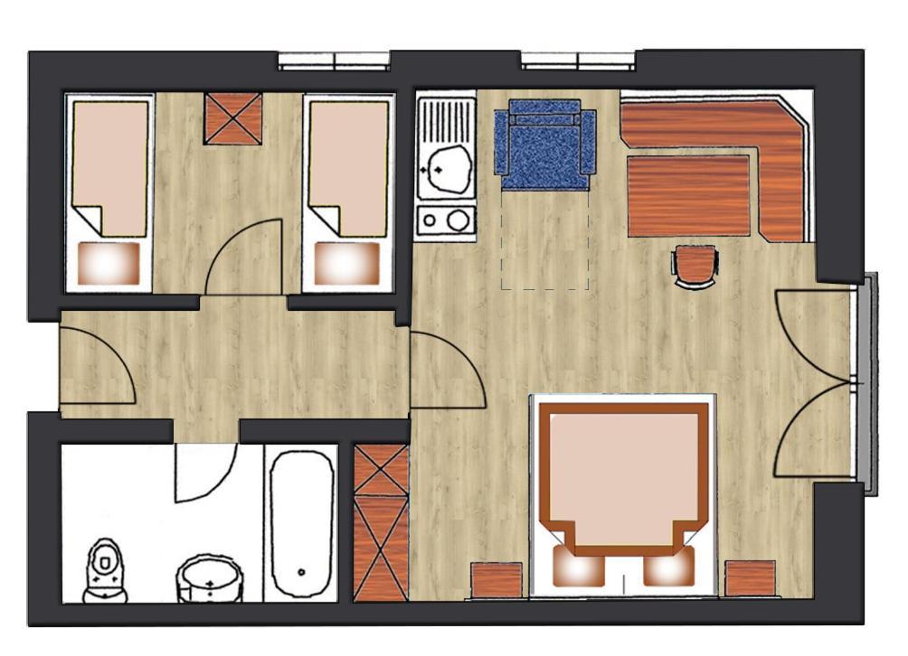 Mia Appartements - Non-Serviced Appartements Obertauern Ngoại thất bức ảnh